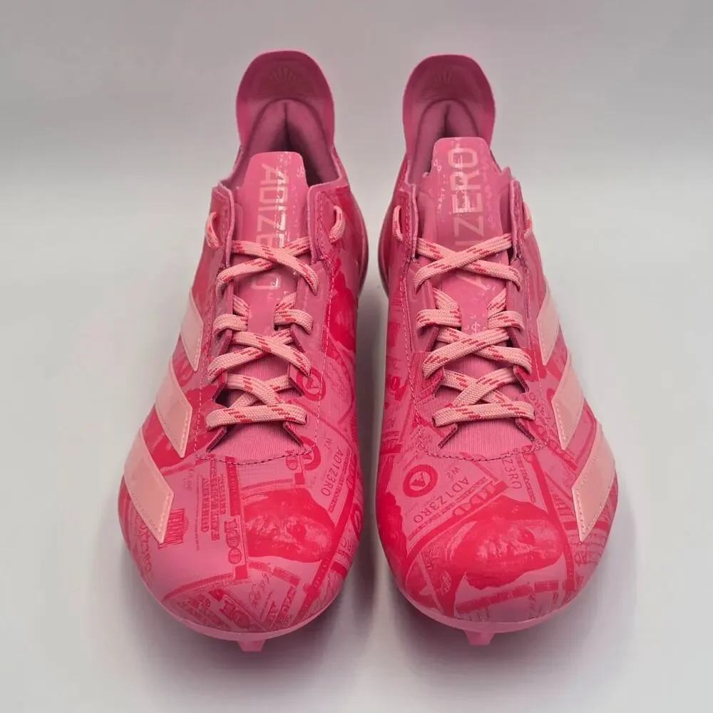 adidas Adizero Electric 2 Men's Size 8 Football Cleat JQ3979 Big Money Pink New